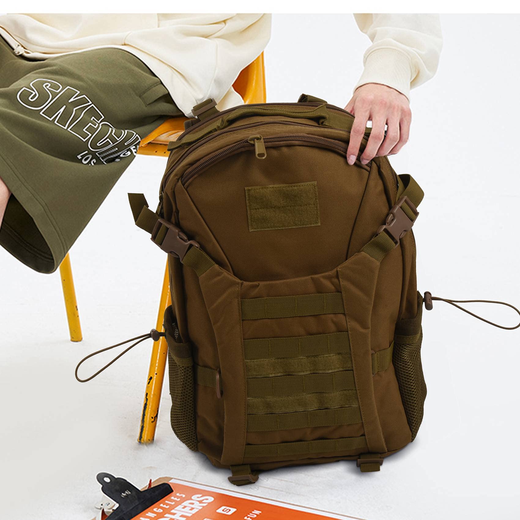 Amazon.co.jp: Gheuuoey 30lアウトドア迷彩バックパック リュック